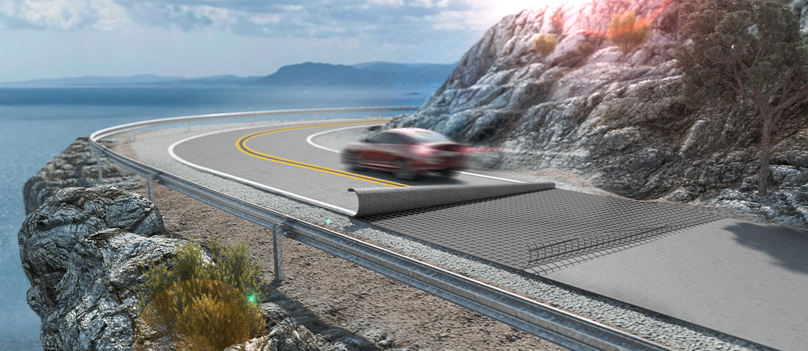 Proven to strengthen and extend the service life of roadways.
